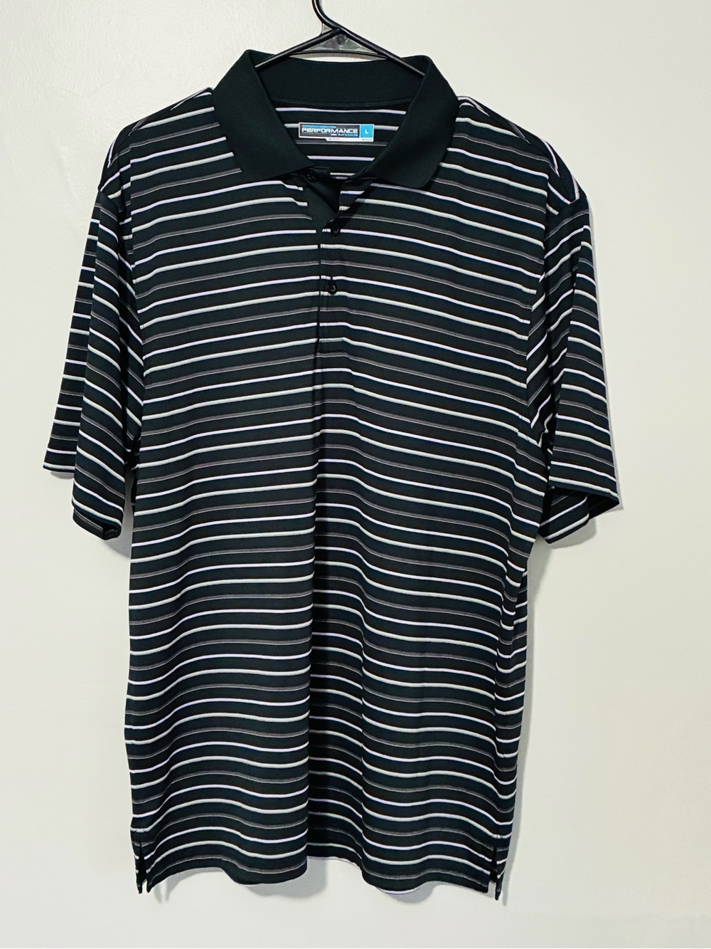Roundtree & Yorke Performance Men's L golf Polo Shirt